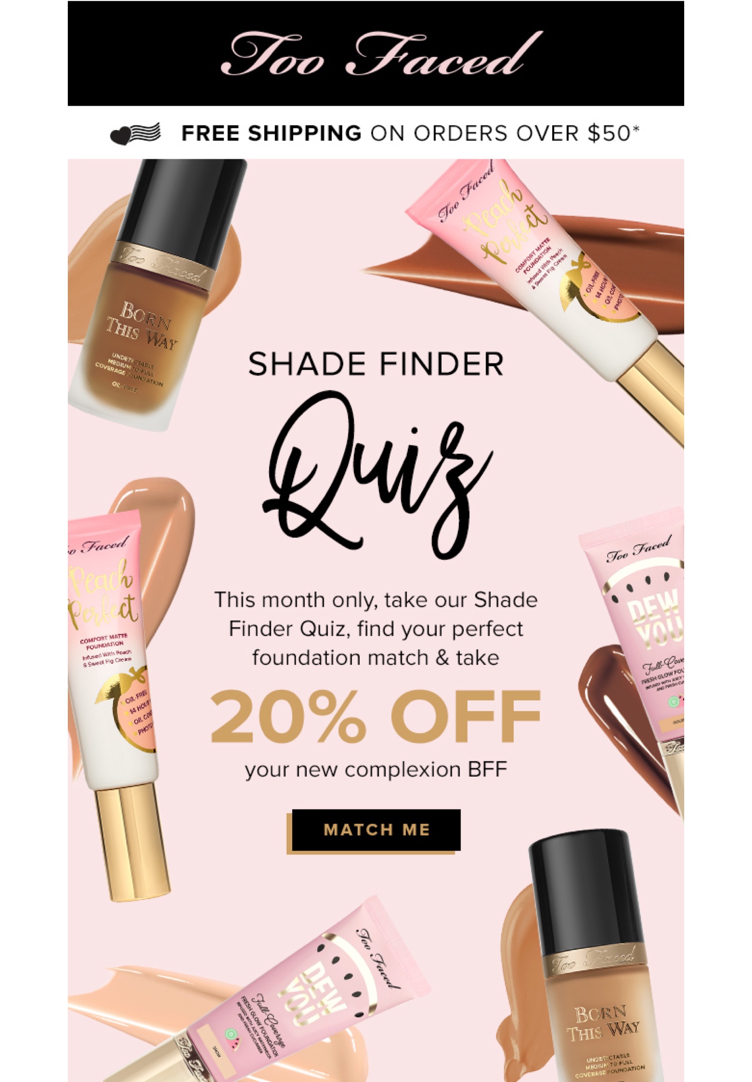 Too Faced Shade Finder